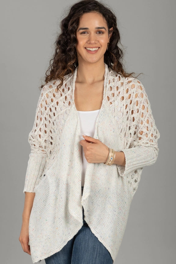 Cotton Open Knit Sweater-Sweater-SAACHI-Cotton-Urbanheer