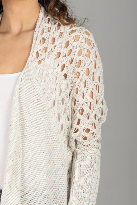 Cotton Open Knit Sweater-Sweater-SAACHI-Cotton-Urbanheer