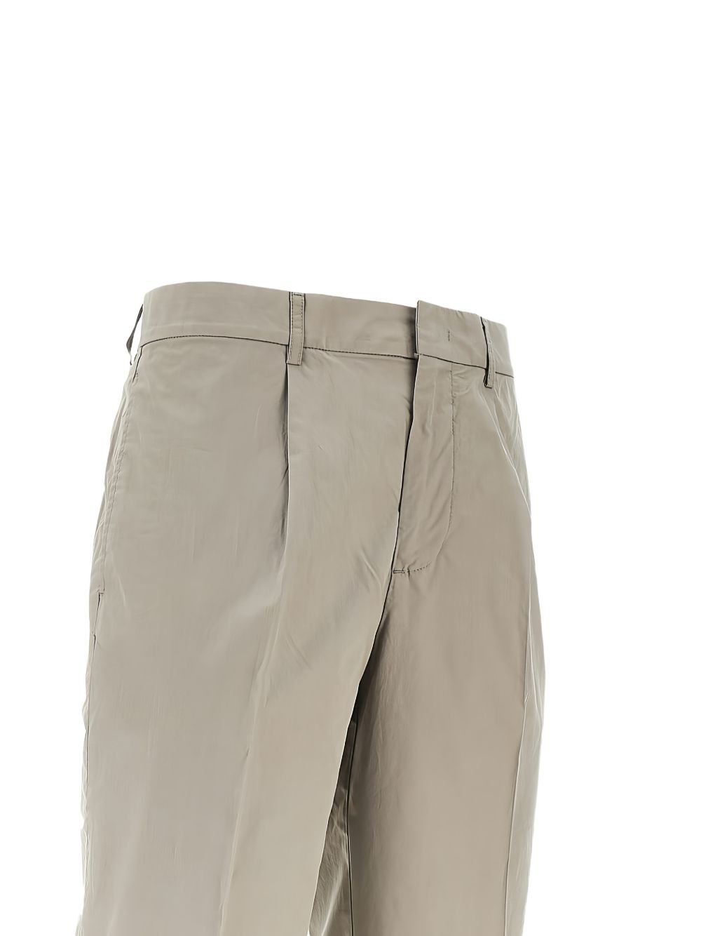 Cotton Pleated Chino Trousers for Everyday Comfort