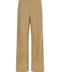 Cotton Poplin Wide-Leg Pants