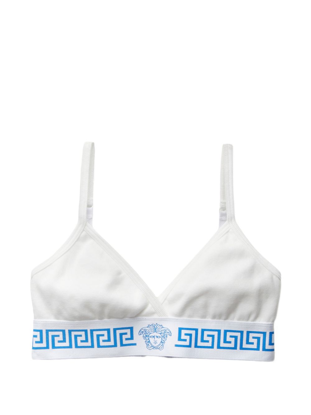 Cotton Ribbed Triangle Bralette for Breathable Everyday Comfort