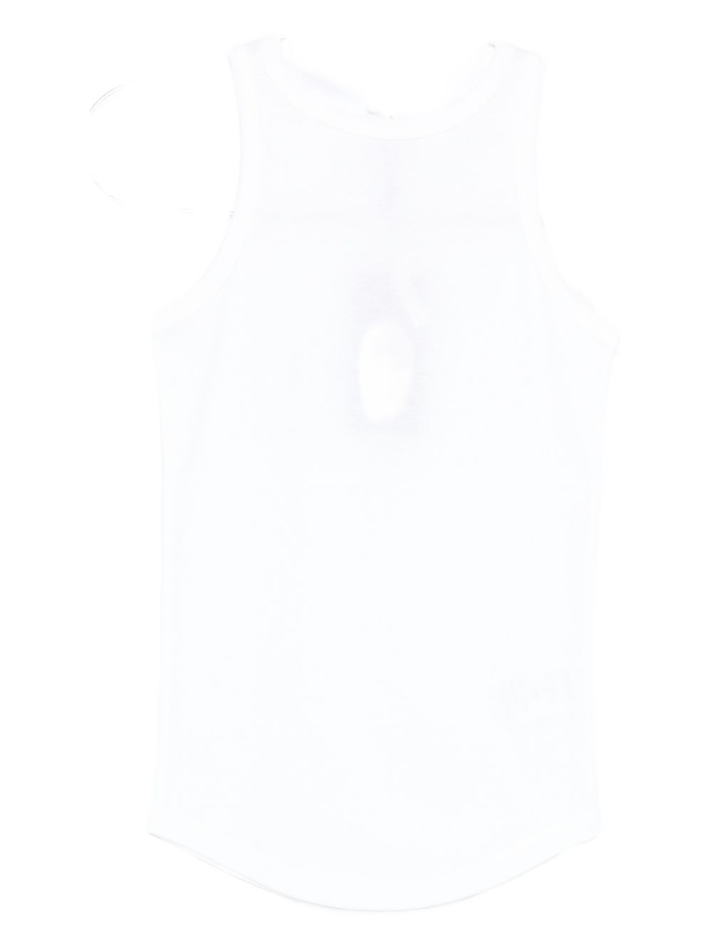 Cotton Sleeveless Mock Neck Tank Top for Summer Comfort