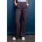 Cotton Stretch Twill Double Button Up Flared Pants Charcoal-Pants-Rae Mode-S-Urbanheer
