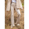 Cotton Stretch Twill Double Button Up Flared Pants Stone-Pants-Rae Mode-M-Urbanheer
