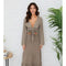 Cotton Tie Front Top Mocha-Top-MILIO MILANO-XS-Mocha-Urbanheer