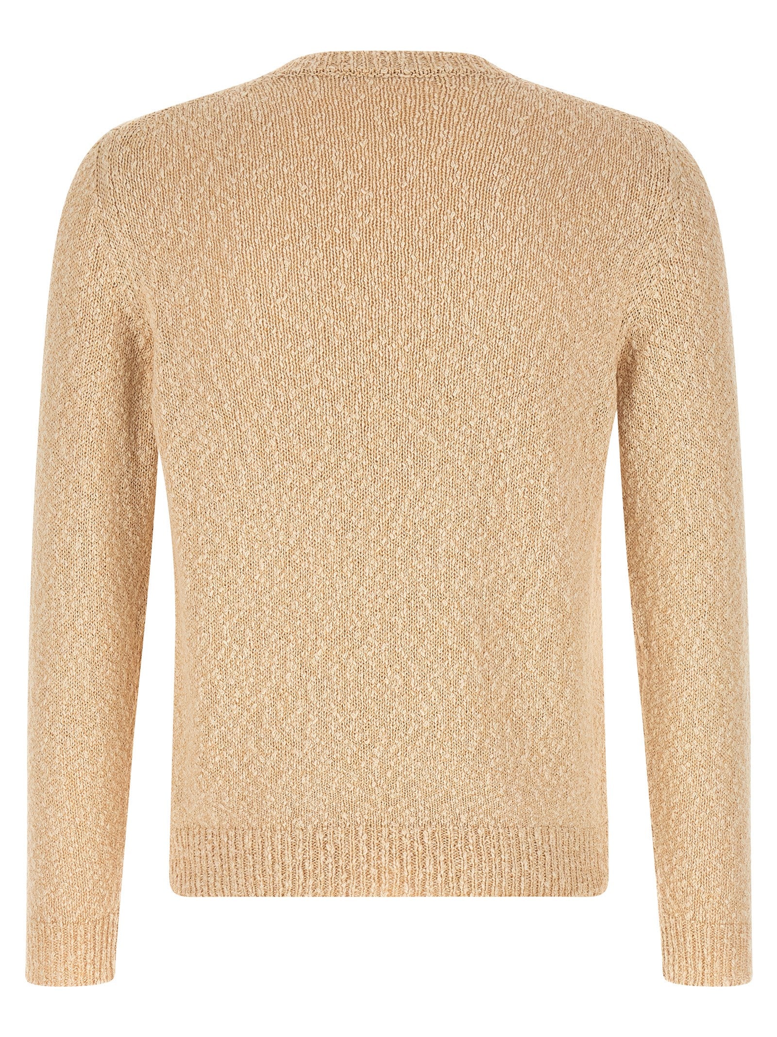 Cotton Two-Tone Yarn Sweater