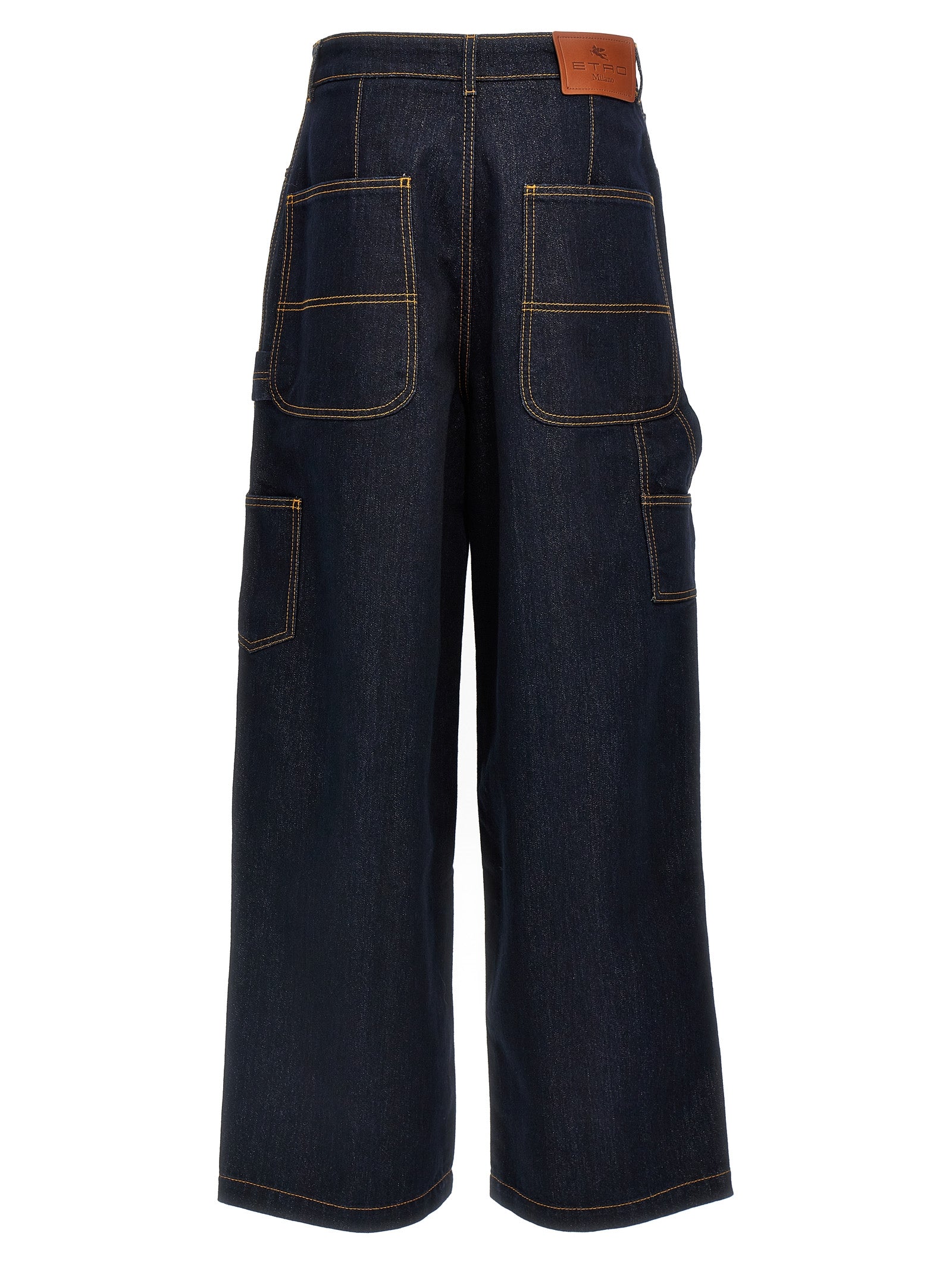 Cotton Wide-Leg Sparkling Jeans for Comfort