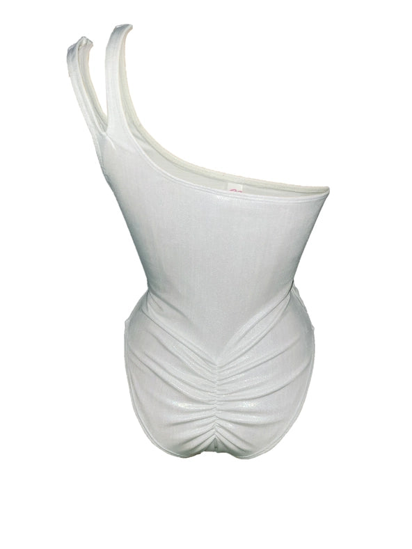 Countess One-Shoulder One-Piece Bathing Suit-Swimsuit-Gyv Me Body-XS-Urbanheer