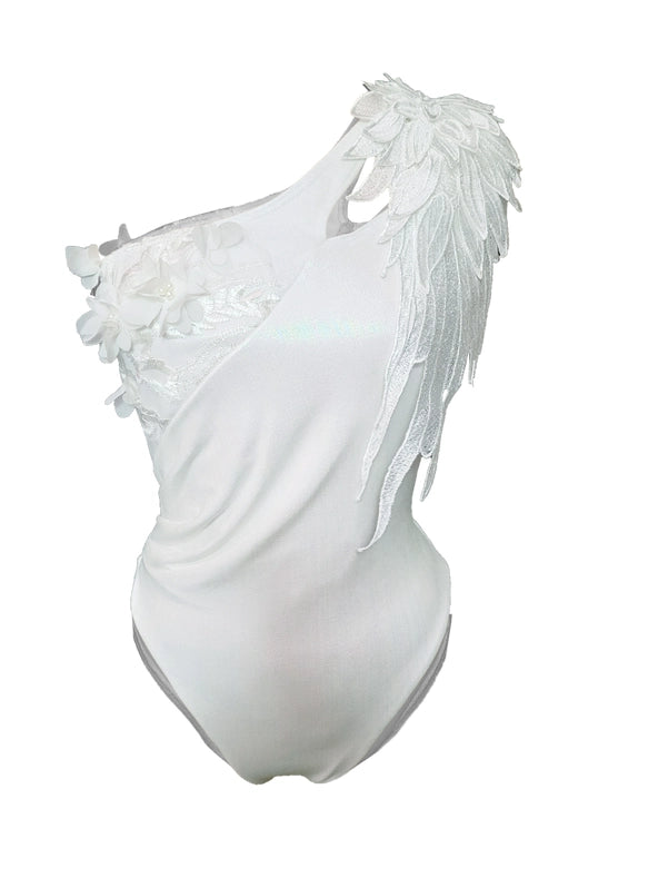 Countess One-Shoulder One-Piece Bathing Suit-Swimsuit-Gyv Me Body-XS-Urbanheer