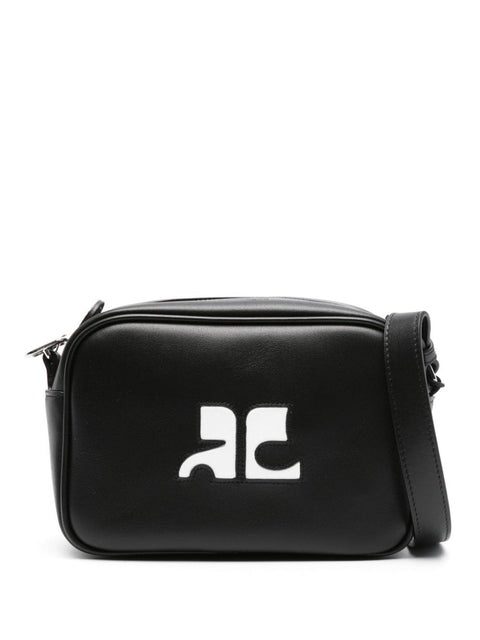 Courreges Re-Edition leather shoulder bag