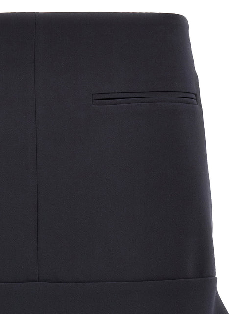 Courreges Reversed Belt Mini Skirt