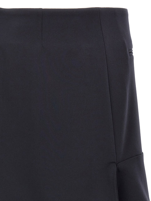 Courreges Reversed Belt Mini Skirt