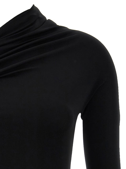 Courreges Twist Crepe Mini Dress