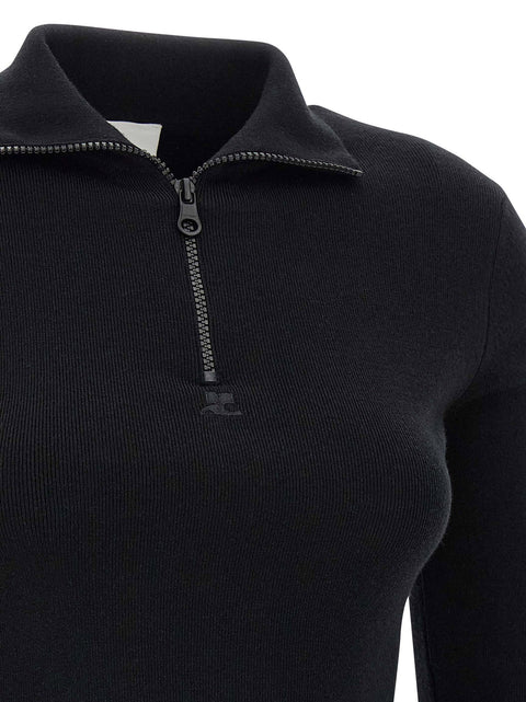 Courreges Wool Knit Dress