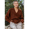 Cozy Cashmere V-Neck Sweater