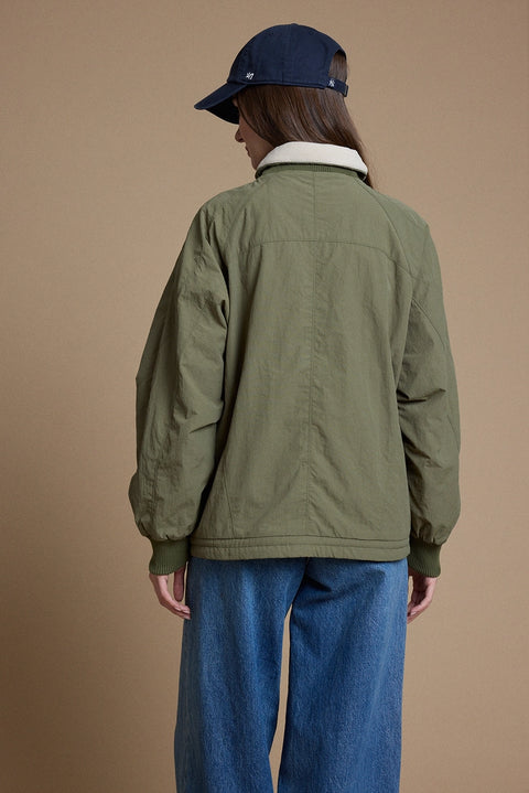 Cozy Fleece-Lined Zip & Snap Jacket