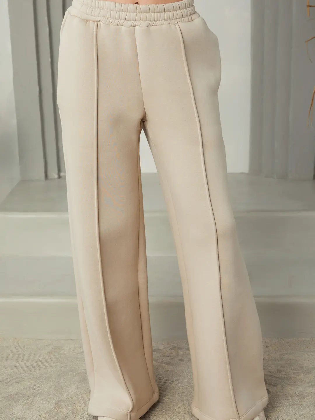 Cozy Fleece Wide Leg Pant