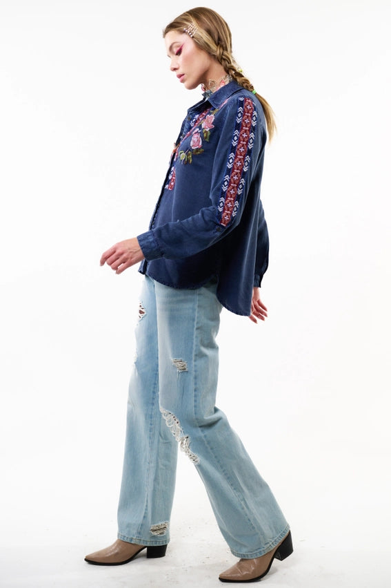 Crafted Shirt-Shirt-Aratta-XS-Denim Blue-Urbanheer