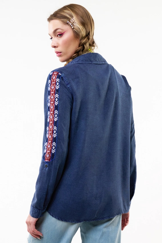 Crafted Shirt-Shirt-Aratta-XS-Denim Blue-Urbanheer