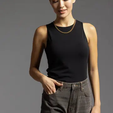 Crew Neck Tank - Eliana Tank