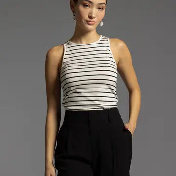 Crew Neck Tank - Eliana Tank