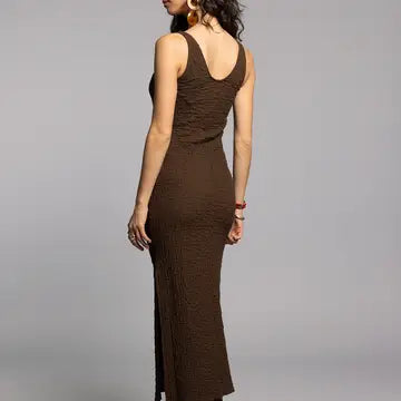 Crinkle Maxi Dress