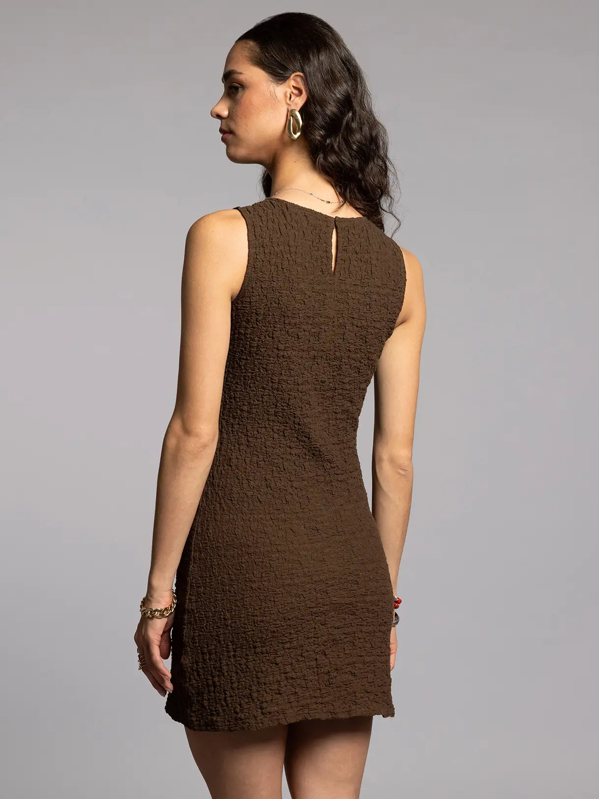 Crinkle Mini Dress - Twila Mini Dress