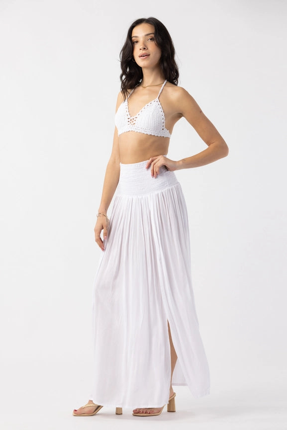 Crochet Top-Top-Tiare Hawaii-One Size-White-Urbanheer