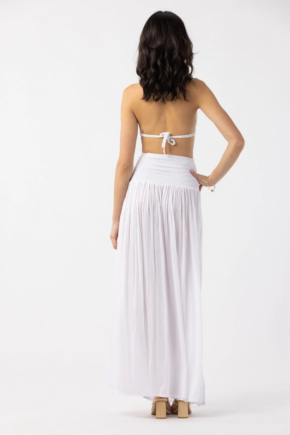 Crochet Top-Top-Tiare Hawaii-One Size-White-Urbanheer