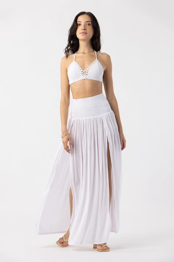 Crochet Top-Top-Tiare Hawaii-One Size-White-Urbanheer