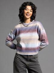 Cropped Knit Sweater - Ravi Sweater BAILEY STRIPE-Sweater-Weekend Los Angeles-XS-BAILEY STRIPE-Urbanheer