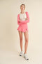 Cropped Lightweight Shrug Pink-Lightweight Shrug-KIMBERLY C-S-Urbanheer