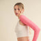 Cropped Lightweight Shrug Pink-Lightweight Shrug-KIMBERLY C-S-Urbanheer