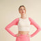 Cropped Lightweight Shrug Pink-Lightweight Shrug-KIMBERLY C-S-Urbanheer