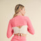 Cropped Lightweight Shrug Pink-Lightweight Shrug-KIMBERLY C-S-Urbanheer