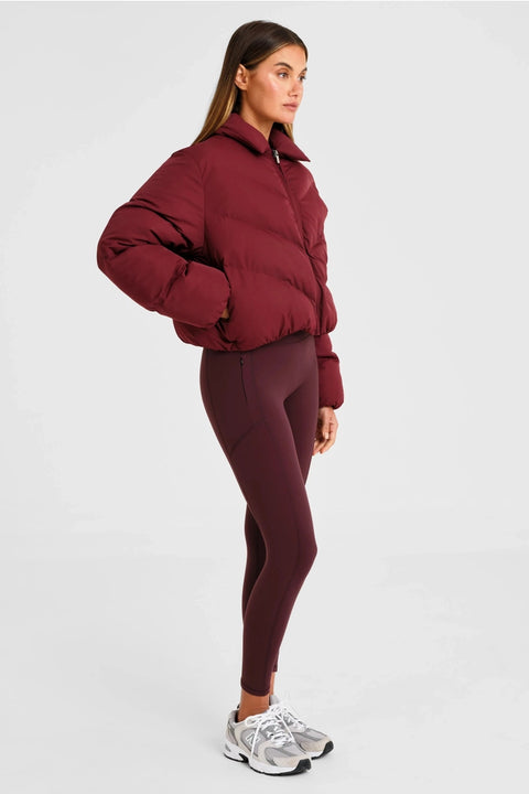 Cropped Puffer Jacket