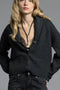 Cropped Shawl Lapel Cardigan - Candice Cardigan