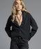 Cropped Shawl Lapel Cardigan - Candice Cardigan EBONY-Cardigan-Weekend Los Angeles-XS-EBONY-Urbanheer