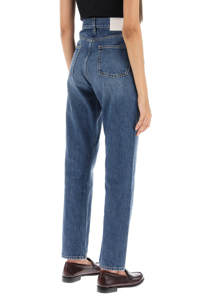 Cropped Straight Cut Jeans