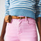 Cropped Wide Leg Jeans In Bubblegum Pink-Jeans-Q2-XS-Pink-Urbanheer