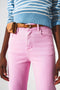 Cropped Wide Leg Jeans In Bubblegum Pink-Jeans-Q2-XS-Pink-Urbanheer