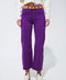 Cropped Wide Leg Jeans In Purple-Jeans-Q2-XS-Purple-Urbanheer