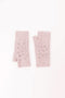 Crystal Embellished Angora Mittens -Pink-Mittens-Pissenlit-Pink-Urbanheer