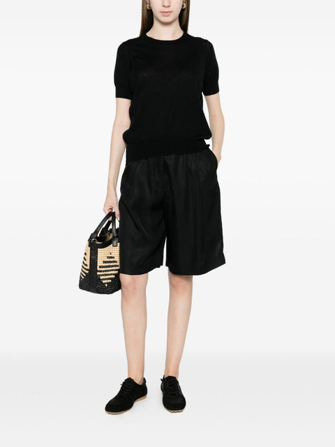 Ct Plage Cotton and silk crewneck sweater