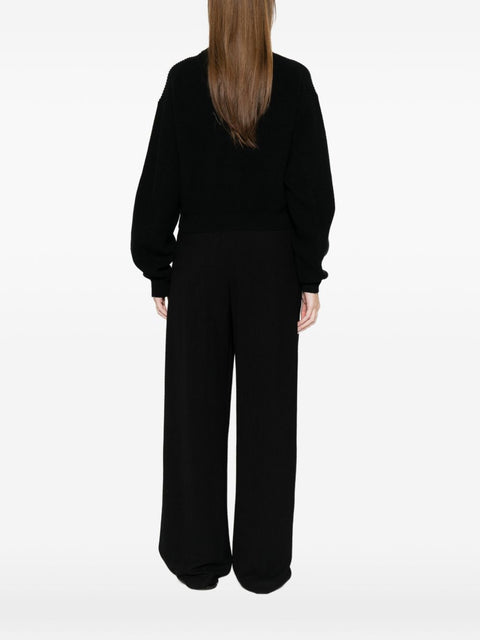 Ct Plage Cotton crewneck cardigan