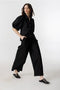 Culotte Linen Pants - Black-Pant-Lanhtropy-XS-Black-Urbanheer