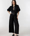 Culotte Linen Pants - Black-Pant-Lanhtropy-XS-Black-Urbanheer