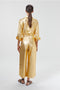 Culotte Metallic Linen Pant - Gold-Pants-Lanhtropy-XS-Gold-Urbanheer