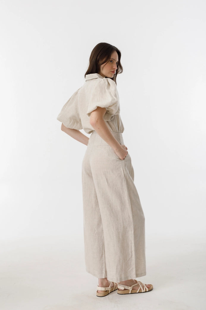 Culotte Pants - Natural