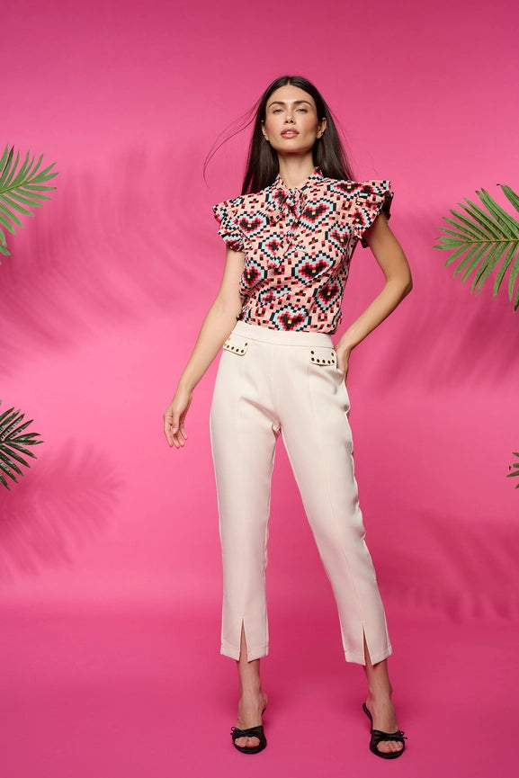 Culver Trousers-Trousers-Minueto-L-Cream-Urbanheer